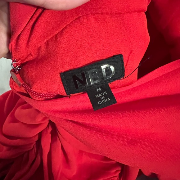 Genesis Mini Dress in RedNBD. Medium. Like New - Picture 3 of 4